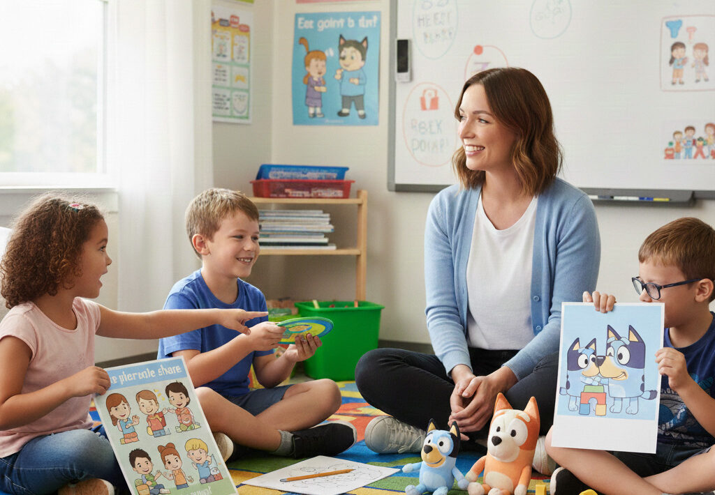 Bluey’s Kindly Pals Playdates.